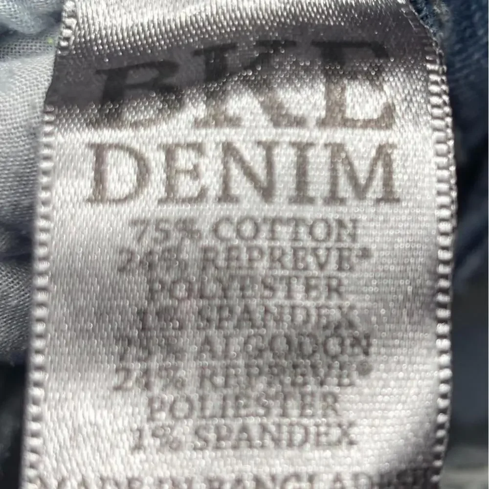 Buckle BKE Aiden Bootleg Men's Denim Jeans Size 26 Short Heavy Stitch